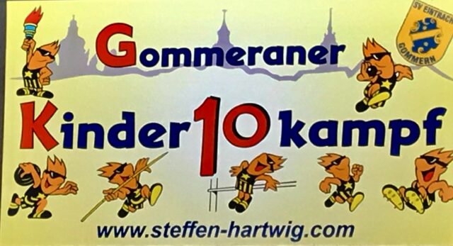 Kinderzehnkampf in Gommern – 9.9.2023